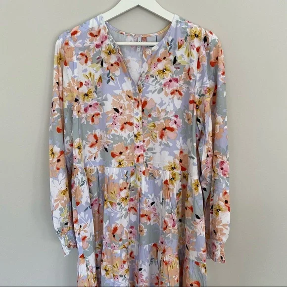 Anthropologie Floral Maxi Dress - Multicolor UI - Picture 2 of 3